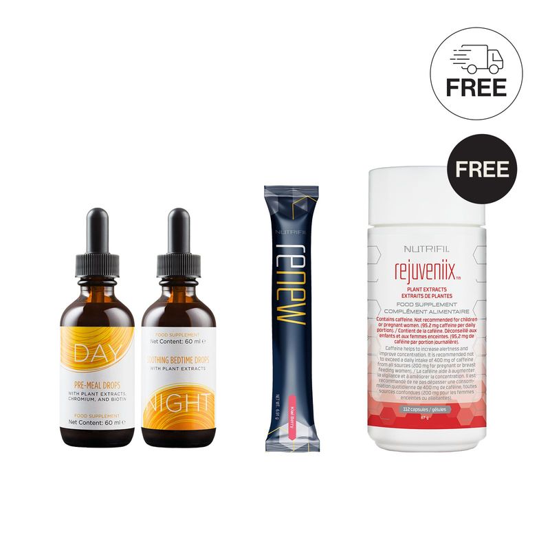 Drops en Renew (GRATIS Rejuveniix) (gids aangeboden)