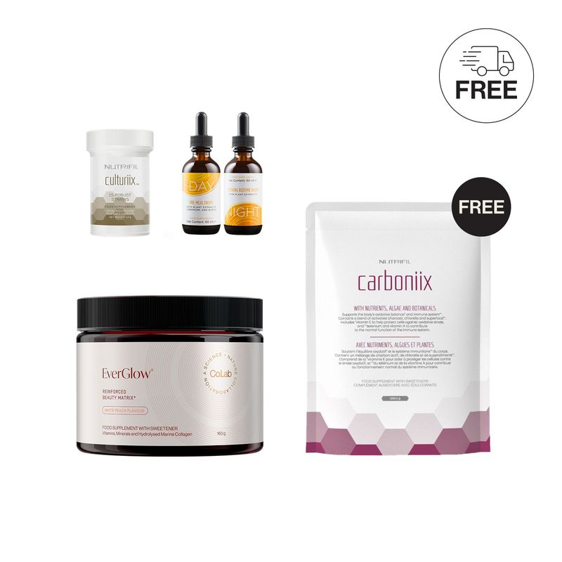 Glow & Balance Pack (GRATIS Carboniix) (gids aangeboden)