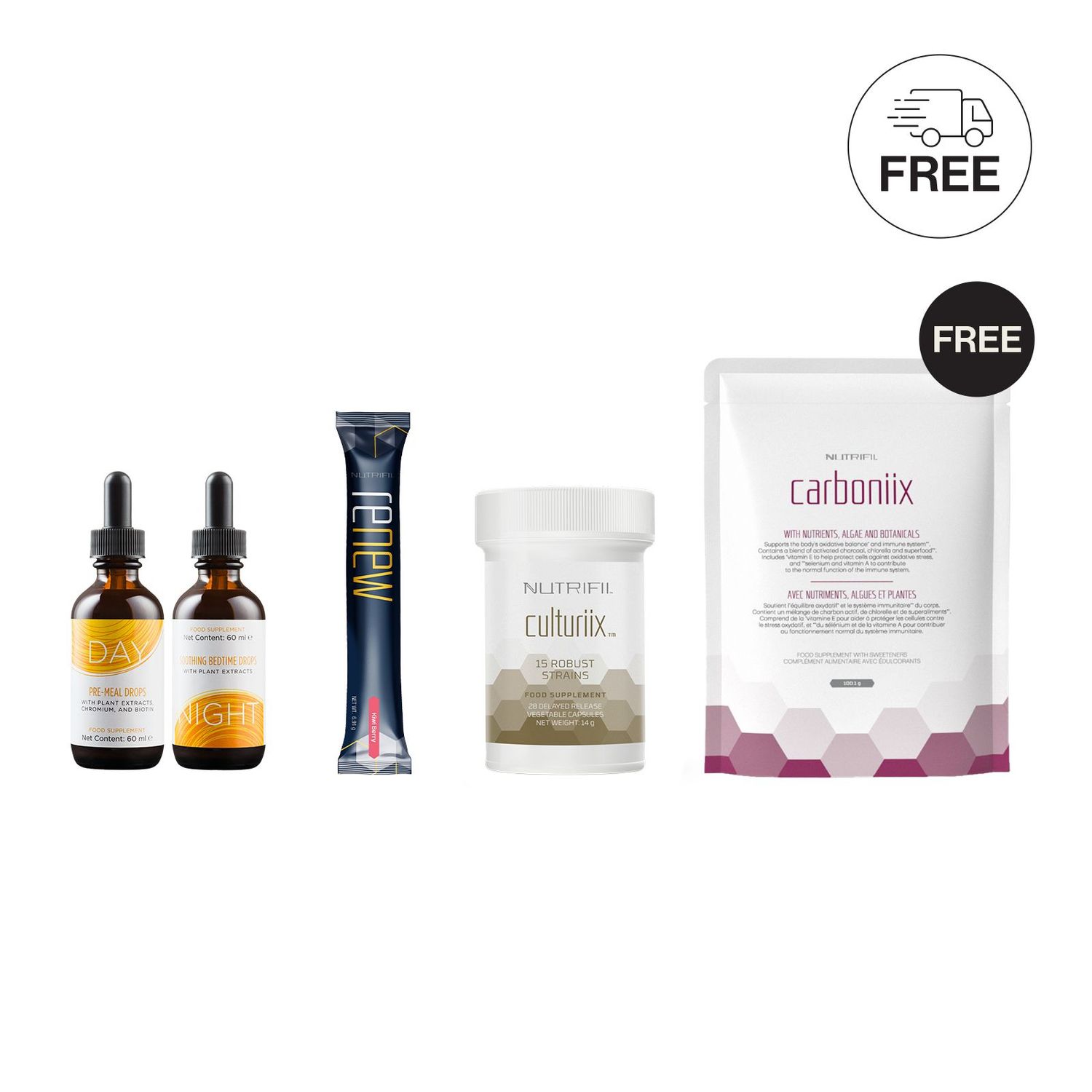 Coffret Restore (Carboniix GRATUIT) (guide offert + recettes) Coffret Restore (Carboniix GRATUIT) (guide offert + recettes)