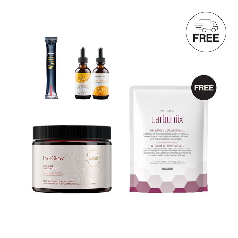 Glow & Renew Pack (GRATIS Carboniix) (gids aangeboden)