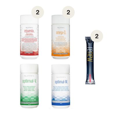 ARLLX rejuveniix×4 vinali×3 omega-Q×2 ARIIX Nutrifii Rejuveniix