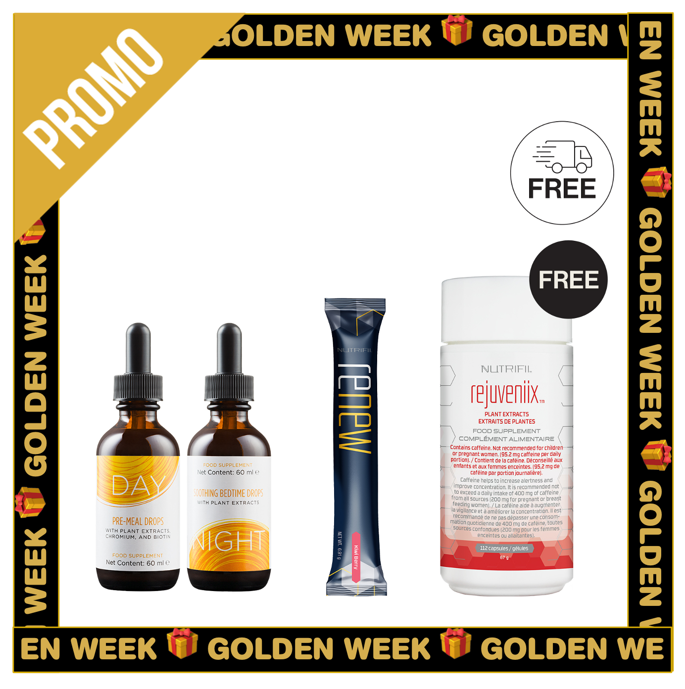 Drops and Renew with FREE Rejuveniix™ (guide offered + recipes)