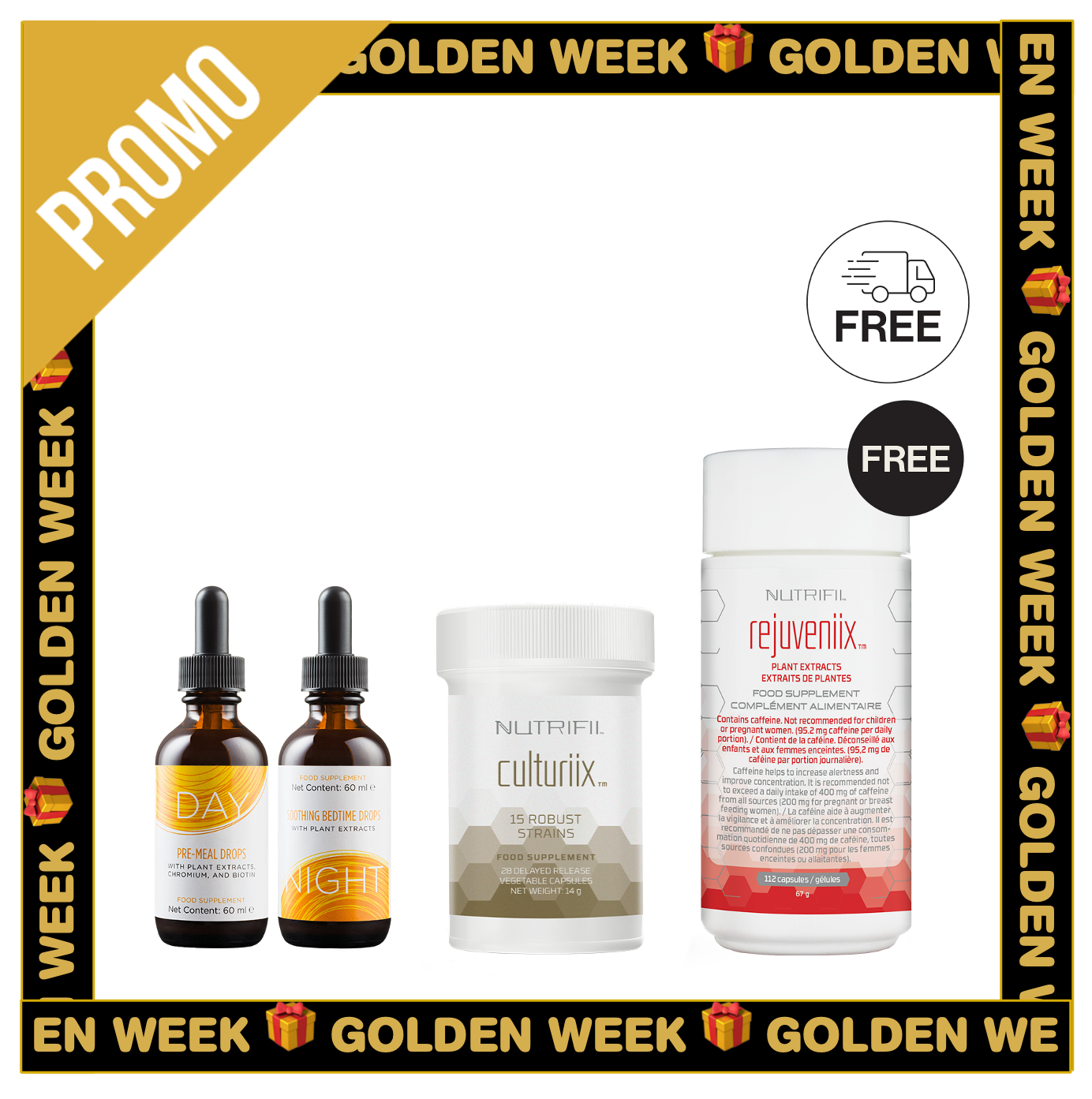 Drops and Culturiix® with FREE Rejuveniix™ (guide offered + recipes)