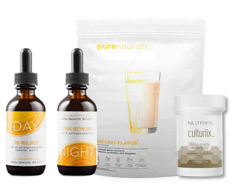 GOTAS DE DÍA Y NOCHE + CARBONIIX + PURENOURISH + VINALI + CULTURIIX (Guía ofrecida + recetas)