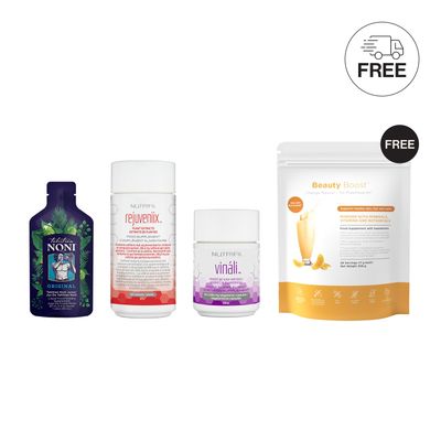 Coffret Rejuvenating Tahitian Noni® (Beauty Boost GRATUIT)
