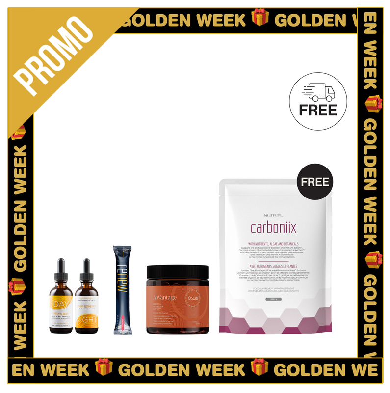 Balance & Renew Pack (FREE Carboniix) (guide offered + recipes)