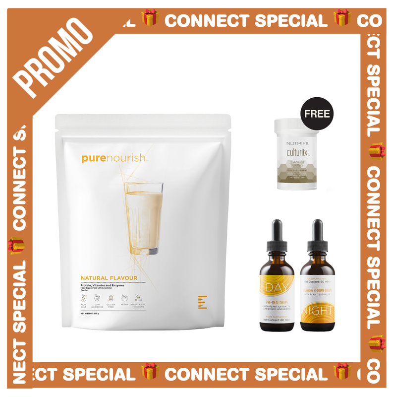 Drops & PureNourish + FREE Culturiix (guide offered + recipes)