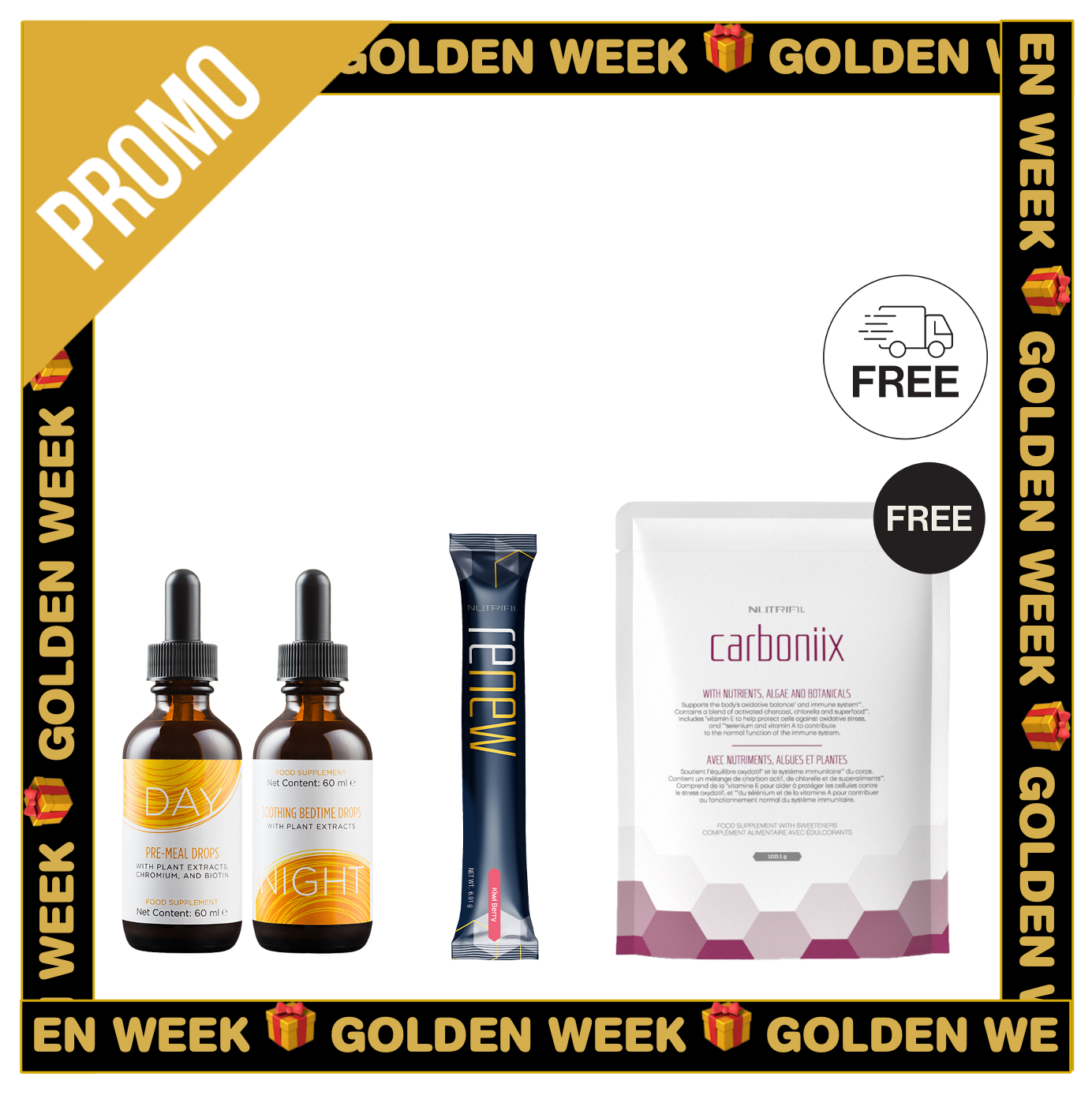 Drops and Renew with FREE Carboniix™ (guide offered + recipes)