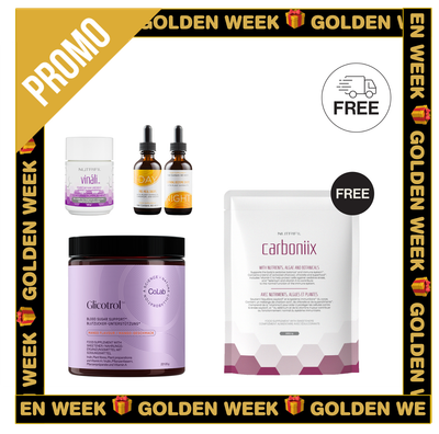 Pachetul pentru Echilibru și Susținerea Metabolismului (Carboniix GRATUIT) (ghid oferit) Pachetul pentru Echilibru și Susținerea Metabolismului (Carboniix GRATUIT) (ghid oferit)
