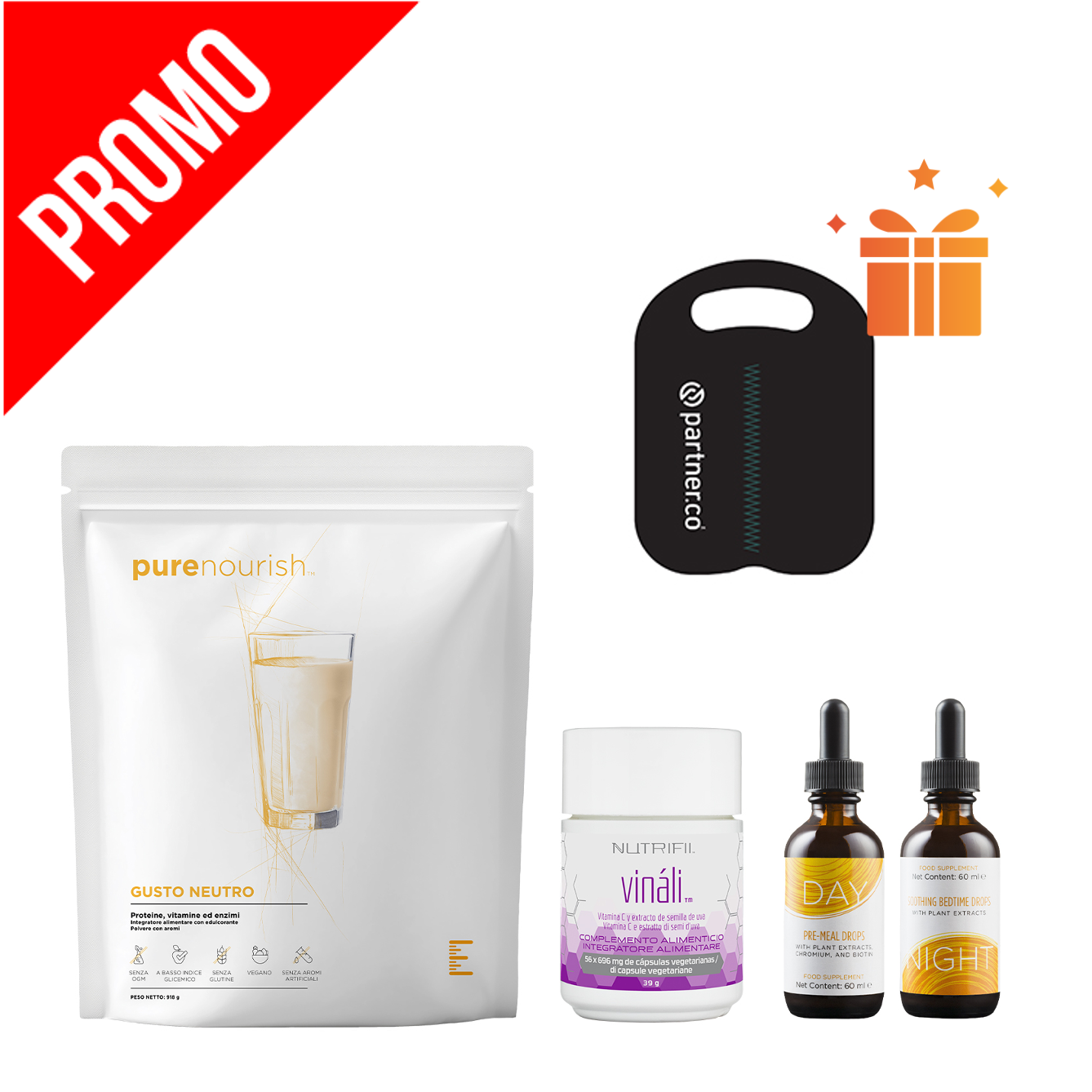 ZI SI NOAPTE + PURENOURISH + VINALI (ghid oferit) KIT DE CĂLĂTORIE GRATUIT