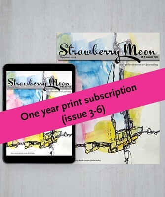 Print Subscription - (Issues 3-6)