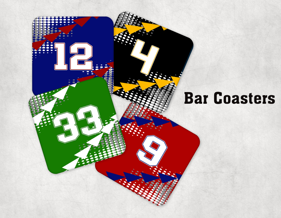 Team Bar Coasters