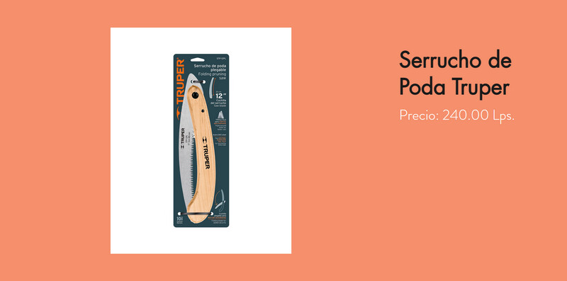 Serrucho de poda Truper