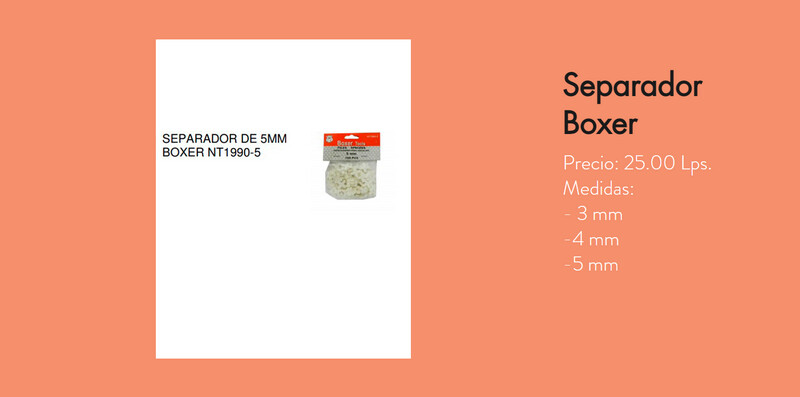 Separador Boxer