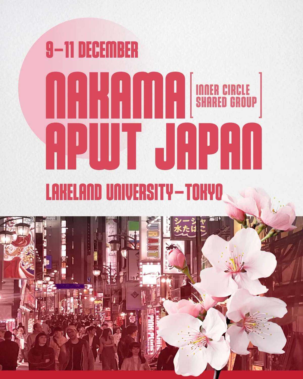 Nakama APWT Japan Full Registration Non-Members