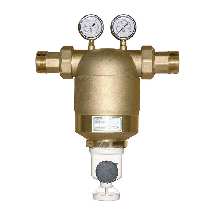 Filtro doméstico autolimpiante Hidro Water Easy Max Plata