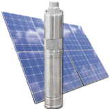 Grupo de bombeo solar Proindecsa con bomba centrífuga SP INOX 4" DC GS2 0,42-2,82 m3/h