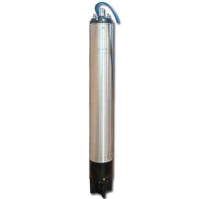 Motor trifásico para bomba sumergible MS8" en baño de agua Proindecsa