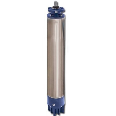 Motor trifásico para bomba sumergible MS10" en baño de agua Proindecsa