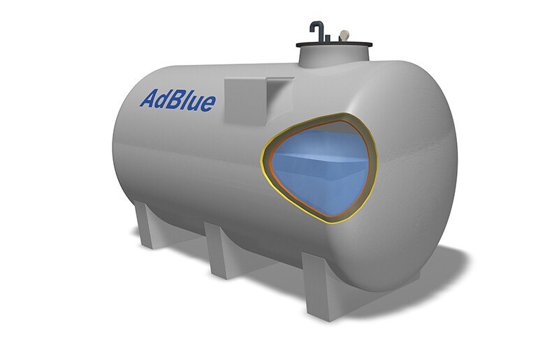 Depósito para AdBlue doble pared para exterior Biotanks ADB