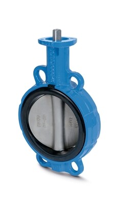 Válvula de mariposa Wafer Belgicast BV-05-2CW con servomotor eléctrico
