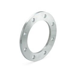 Brida de acero zincado para portabridas de PVC PN10