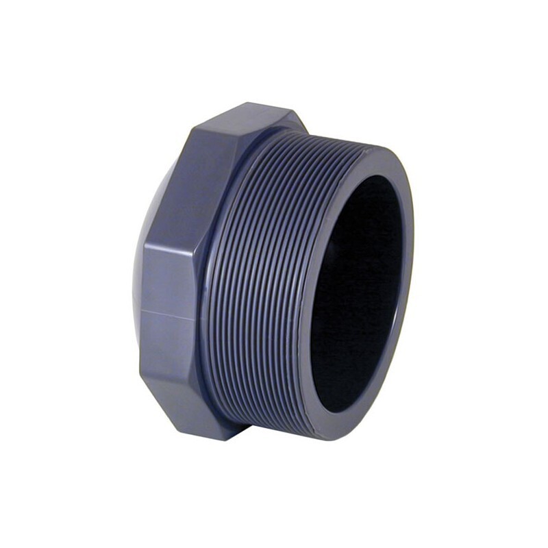 Tapón rosca macho de PVC Cepex