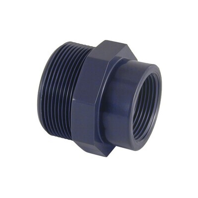 Reducción roscada de PVC Cepex