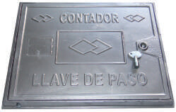 Registro en fundición de aluminio Acrisol para candado