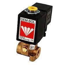 Solenoide para riego BACCARA Gemsol con base metálica 3 vías