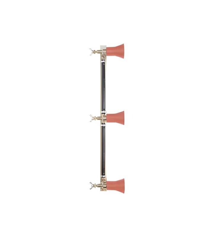Columna pulverizadora 3 salidas de goma Sirfran con pulverizadores regulables