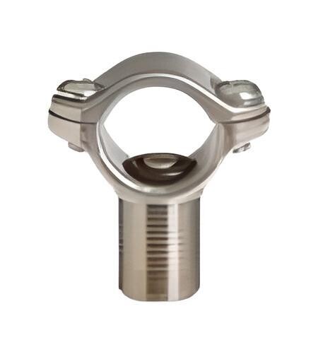 Abrazadera de latón para columna pulverizadora Sirfran para tubo de 1/4"-3/8"