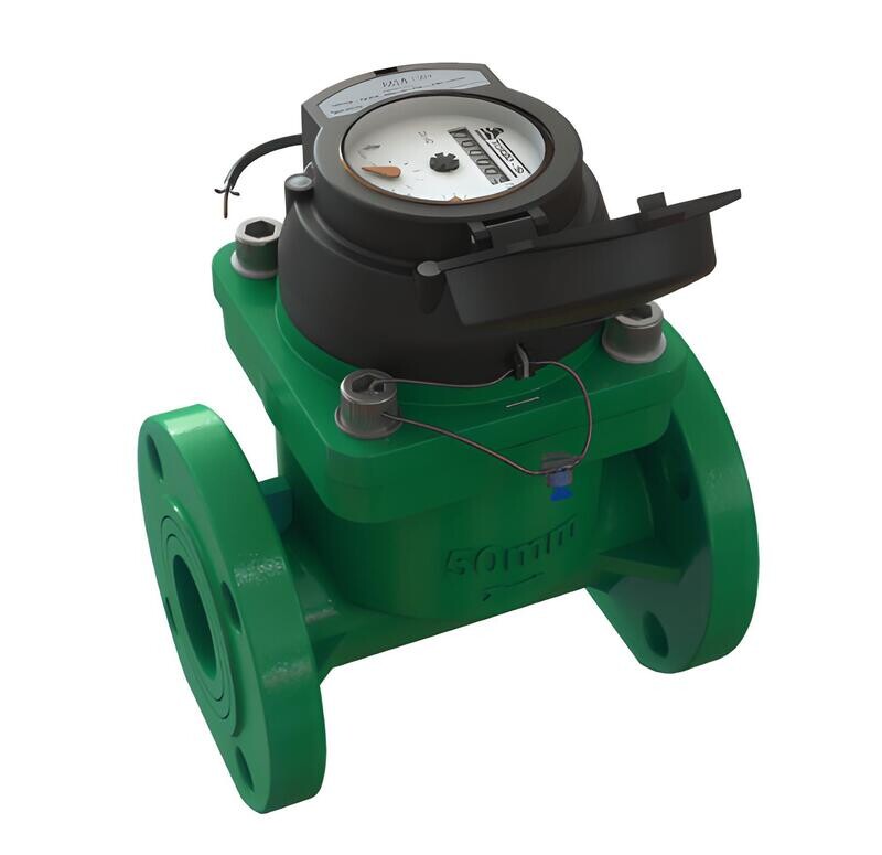 Contador tangencial con emisor de pulsos Bermad Turbo IR-M