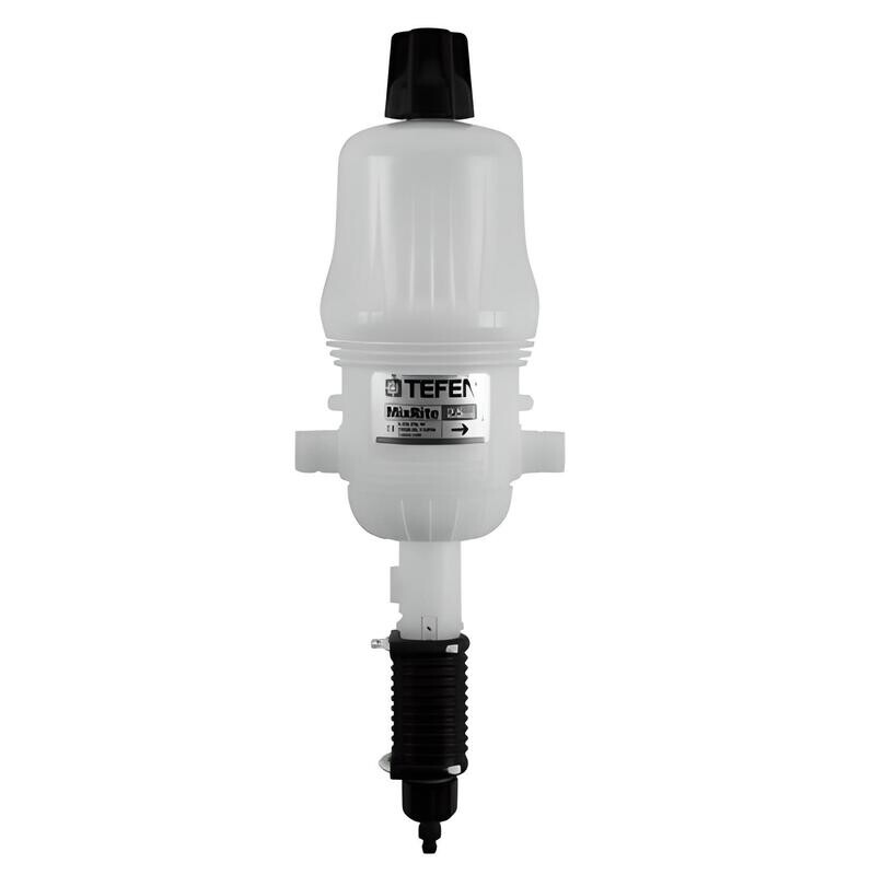 Inyector hidráulico para ácidos Tefen Mixrite 2.5 PVDF ON/OFF MANUAL variable 0,3-2,0%