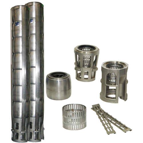 Hidráulica de bomba sumergible para pozo inoxidable 4" Proindecsa 4SP5 1,0-4,4 M3/H