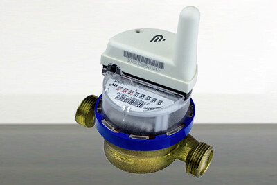 Contador de agua de chorro único Gómez Metering THOT MID R100 latón