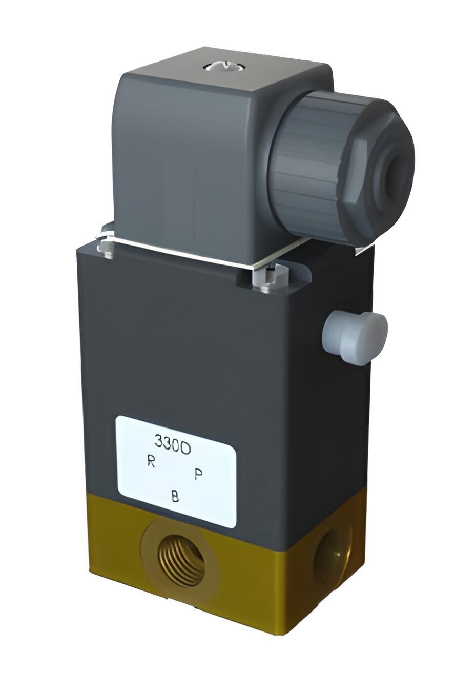 Solenoide para riego Bermad 3 vías metálico 24V AC330D NO