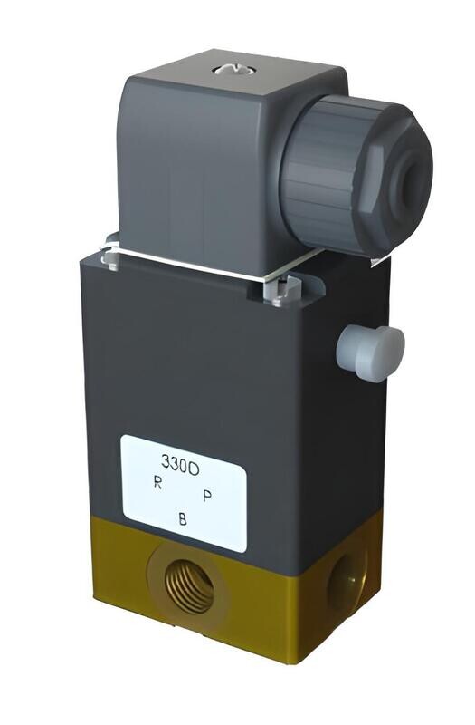 Solenoide para riego Bermad 3 vías metálico 24V AC330D NO