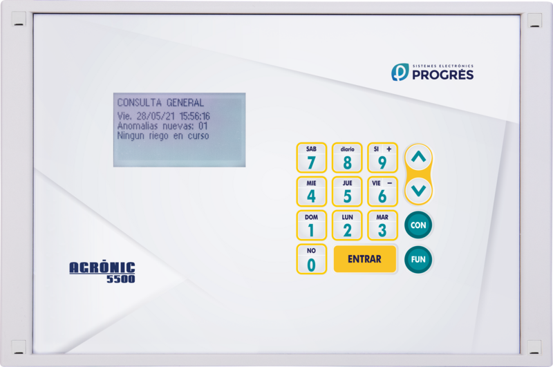 Programador de riego Agronic 5500 10 estaciones