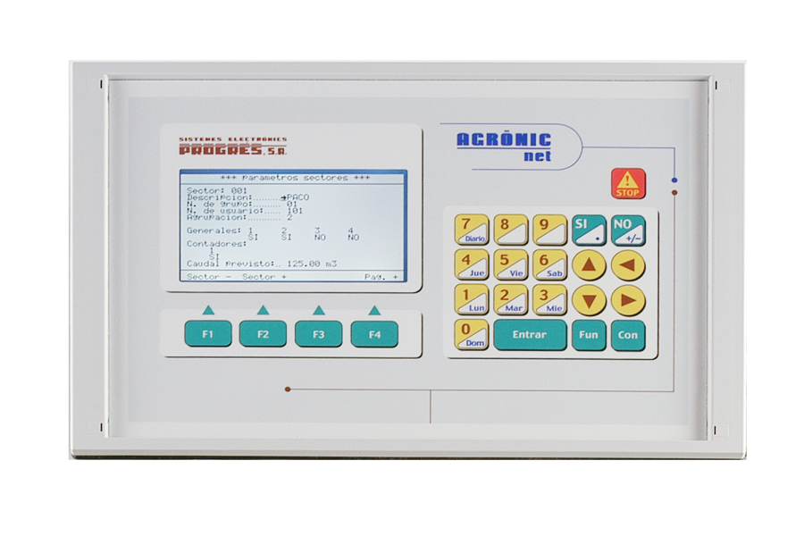 Sistema de telecontrol y telegestión Agronic NET II