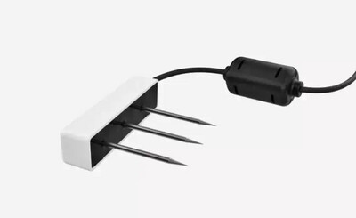Trisensor capacitivo de contenido de agua en suelo, temperatura y conductividad eléctrica Lab Ferrer Teros 12