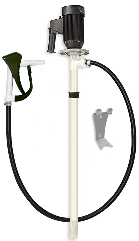 Electrobomba de barril Standard Pump Pack 3 PVDF 66 l/min para ácidos y bases concentrados