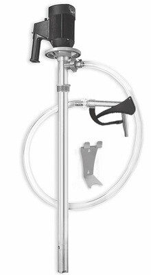 Electrobomba de barril Standard Pump Pack 6 inox 79 l/min para ácidos minerales con boquilla aluminio