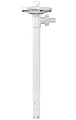 Bomba de barril Standard Pump SS-PP alto caudal con eje Hastelloy para químicos agresivos