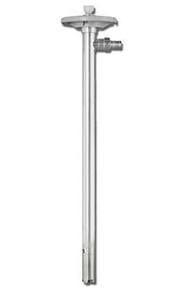 Bomba de barril Standard Pump AISI316 y PTFE alto caudal para transferir fluidos inflamables en ambiente AtEx