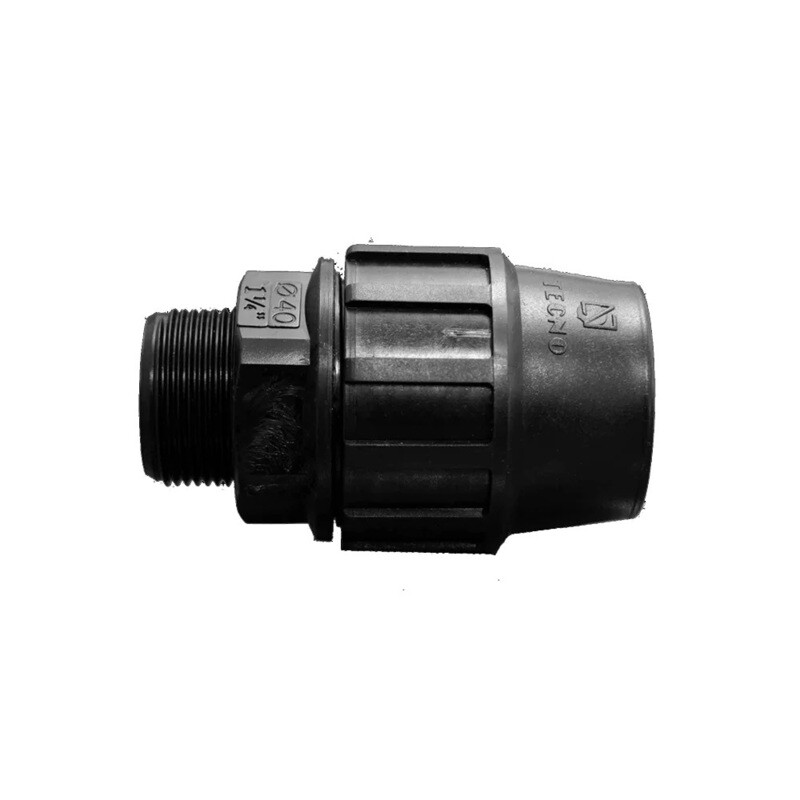 Manguito mixto macho fitting para PE Tecnoagua