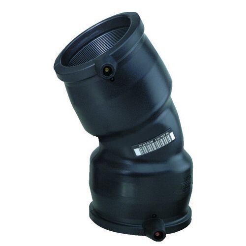 Codo 22,5º de polietileno electrosoldable Plasson PN16 DN90-DN180