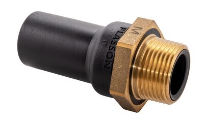 Enlace mixto macho de polietileno Plasson PN16