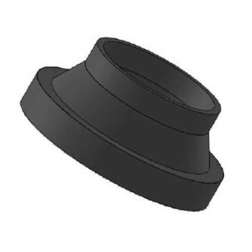 Portabridas corto con chaflán de polietileno inyectado Plasson PN10 SDR17