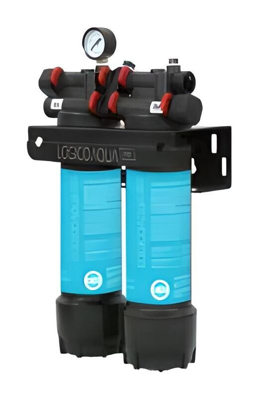 Kit filtracion doble Ionfilter Lógico Aqua Pro PP carbón fibra 13"